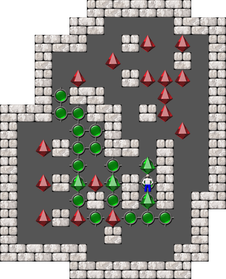 Sokoban Chuchubi 13 level 15